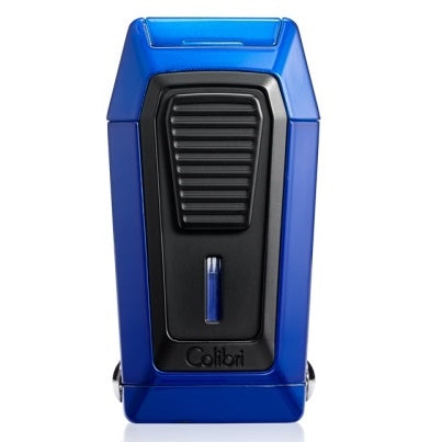 Colibri - Quantum Triple-Jet Lighter with V-cut (Blue-Black)