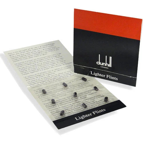 Alfred Dunhill - Red Lighter Flints (x9)