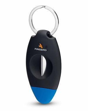 Firebird - Viper V-Cut Keychain Cigar Cutter (Blue)