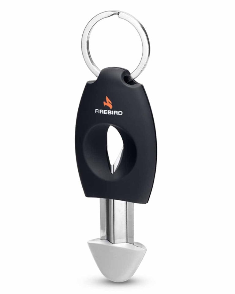 Firebird - Viper V-Cut Keychain Cigar Cutter (Grey)