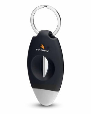 Firebird - Viper V-Cut Keychain Cigar Cutter (Grey)