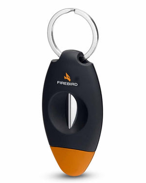 Firebird - Viper V-Cut Keychain Cigar Cutter (Orange)
