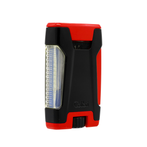 Colibri - Rebel Double Jet Flame Cigar Lighter (Matte Red-Black)