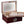 The Berkeley Glass Top Desktop Humidor (~100 count)