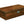 The Salvador - Polished lacquer finish with dual-trays & silver feet desktop humidor (~250 count)