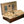 The Salvador - Polished lacquer finish with dual-trays & silver feet desktop humidor (~250 count)