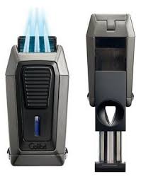 Colibri - Quantum Triple-Jet Lighter with V-cut (Black-Black)