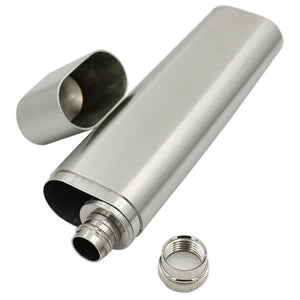 Stainless Steel Cigar holder with Hip Flask