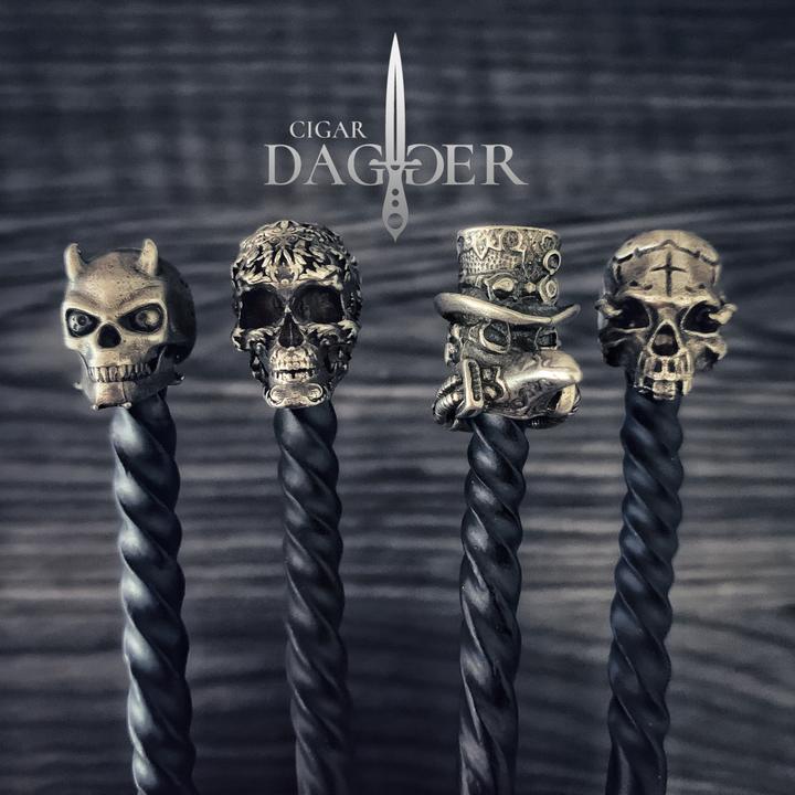 Cigar Dagger - Twisted Metal Dagger (Horns)