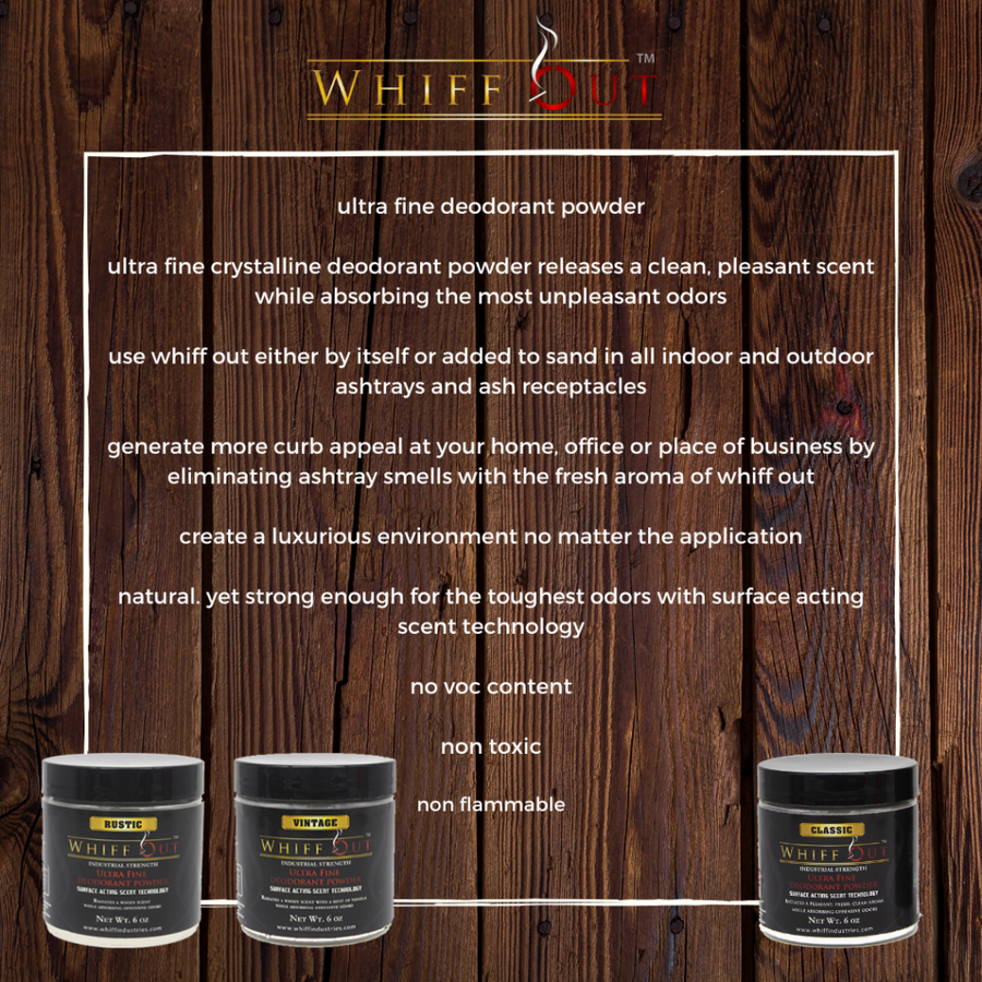 Whiff Out - Vintage 6oz jar