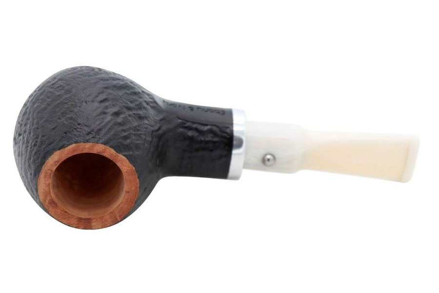 White Elephant Ebony & Ivory Sandblast Pipe #5