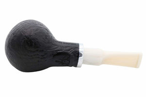 White Elephant Ebony & Ivory Sandblast Pipe #5