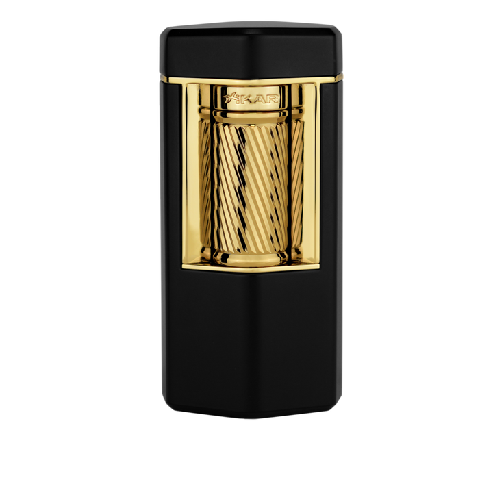 Xikar® Meridian Soft Flame cigar lighter (Black & Gold)