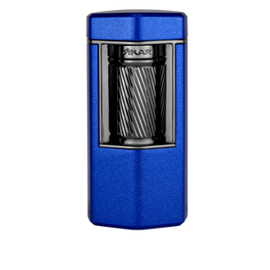 Xikar - Meridian Soft Flame cigar lighter (blue & gunmetal)