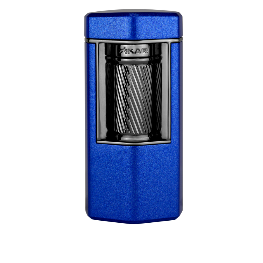 Xikar - Meridian Soft Flame cigar lighter (blue & gunmetal)