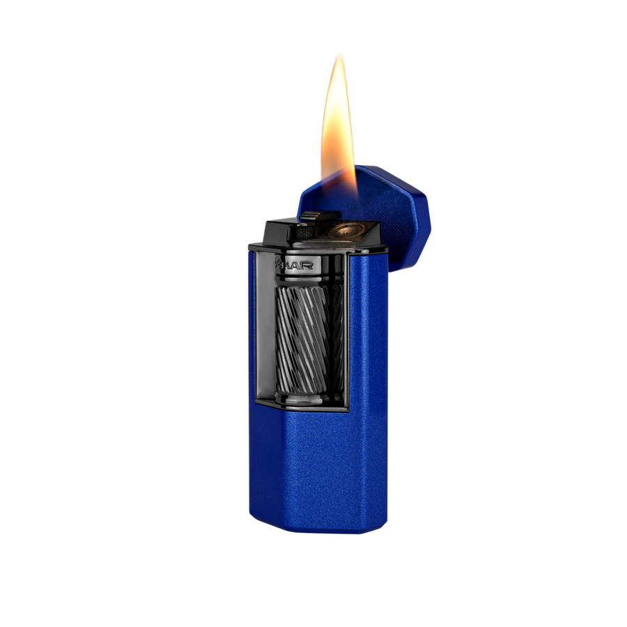 Xikar - Meridian Soft Flame cigar lighter (blue & gunmetal)