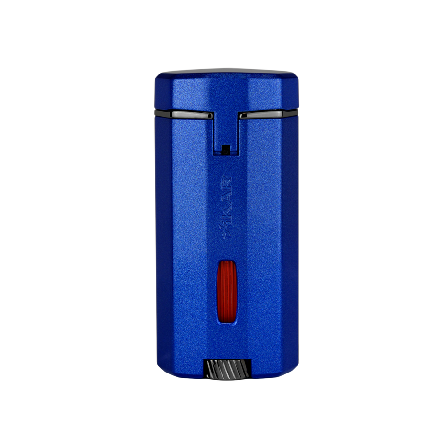 Xikar - Meridian Soft Flame cigar lighter (blue & gunmetal)