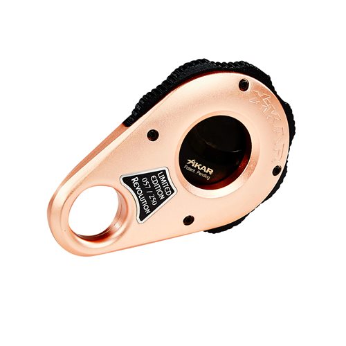 Xikar - Revolution Xi 360 Limited Edition Cigar Cutter (22K Rose Gold-Black Blades)