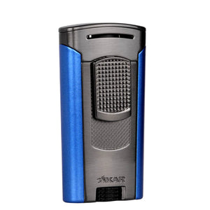 Xikar® Astral Single-Jet Torch Cigar Lighter (Gunmetal-Blue)