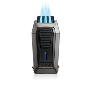 Colibri - Quantum Triple-Jet Lighter with V-cut (Black-Black)