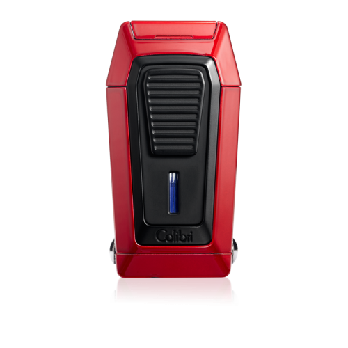 Colibri - Quantum Triple-Jet Lighter with V-cut (Red-Black)